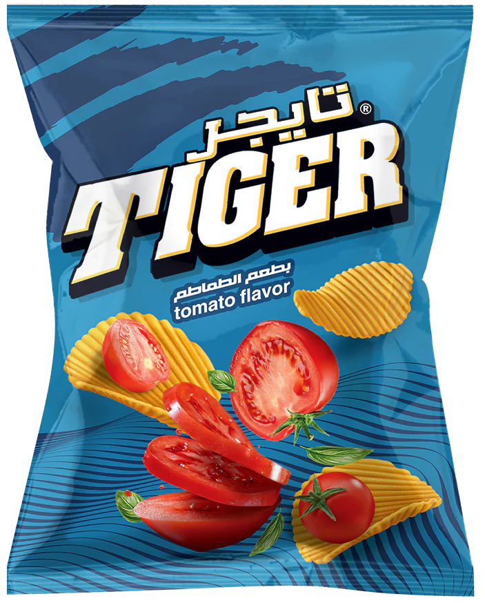 IMG_2894 Tiger Chips Tomato (12 piece x 90gm) - Image 1